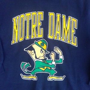 Vintage Notre Dame Crewneck Sweater